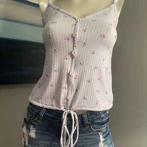 Chic Floral Tank Top Sz. XS NWOT